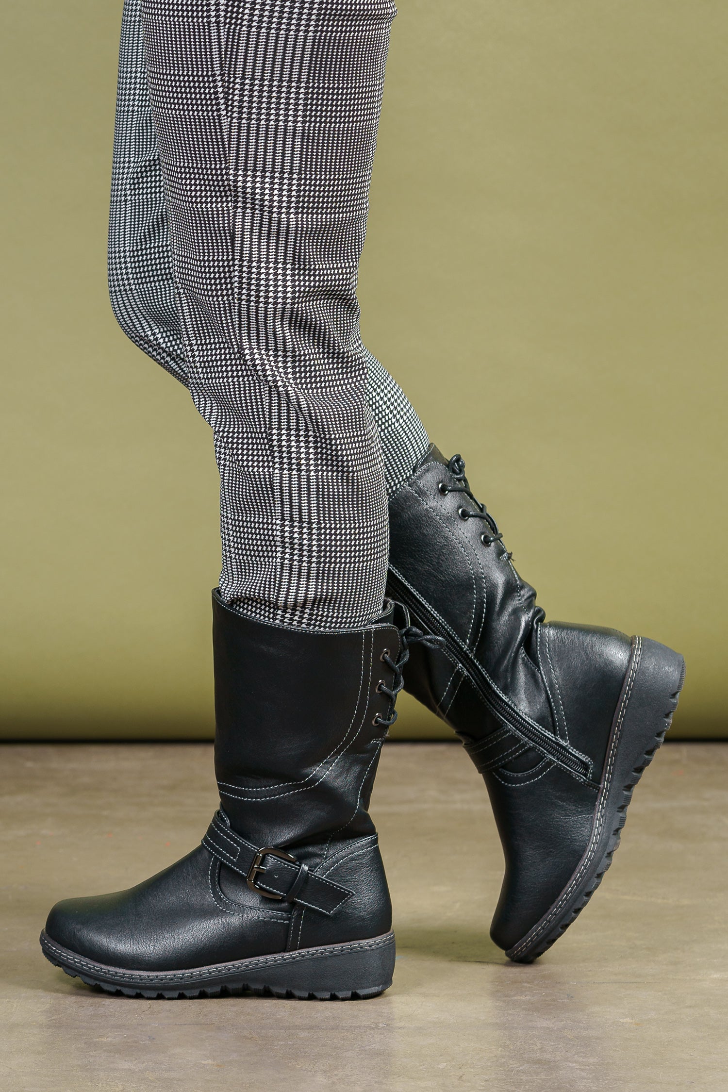 Bota Casual Mujer Negro Giada Chinitown Chinitown
